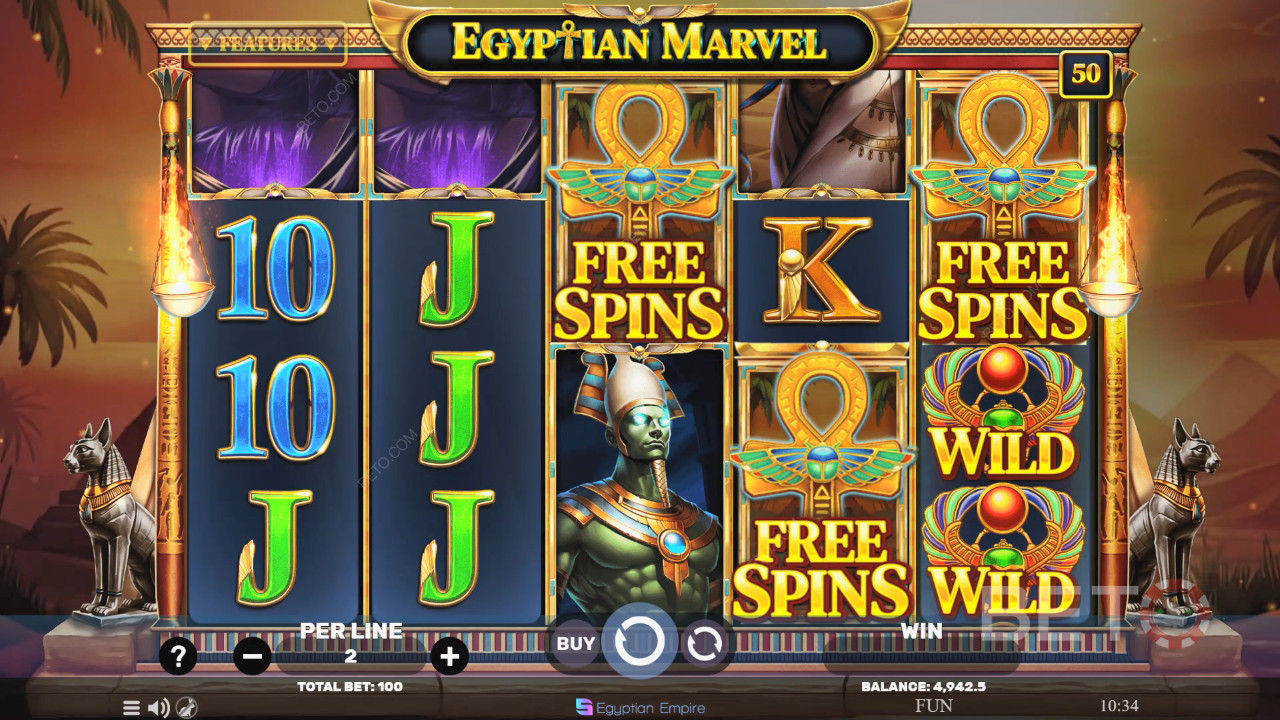 Egyptian Marvel Gratis Spelen