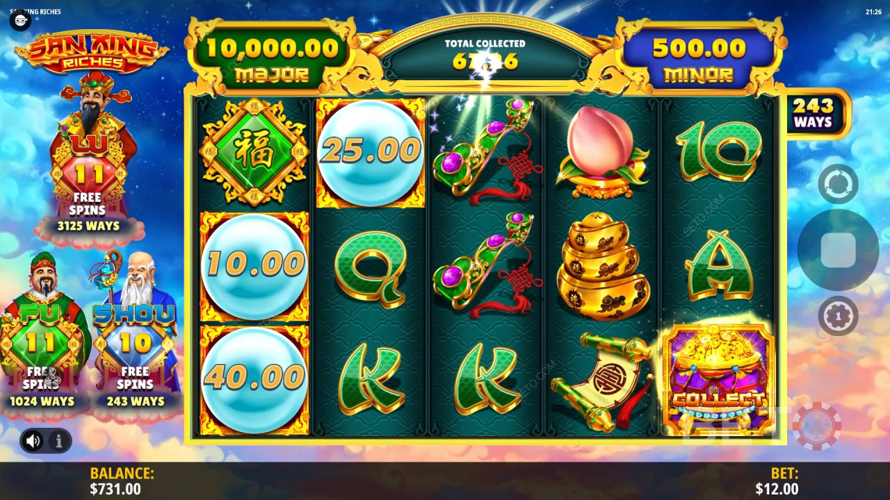 San Xing Riches Review door BETO Slots