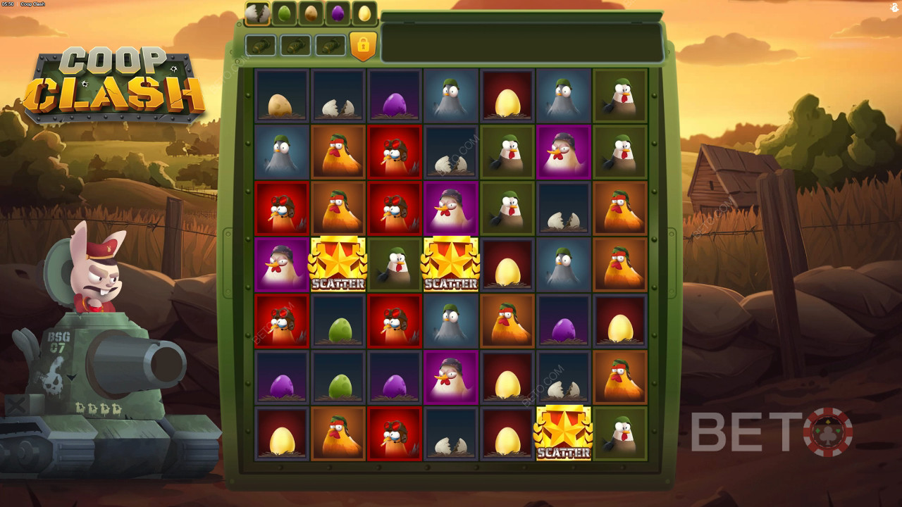Coop Clash Review door BETO Slots