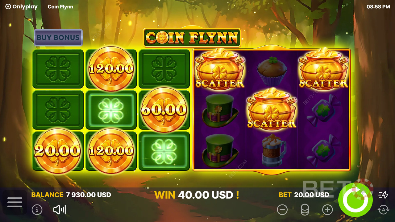 Coin Flynn Beoordeling door BETO Slots