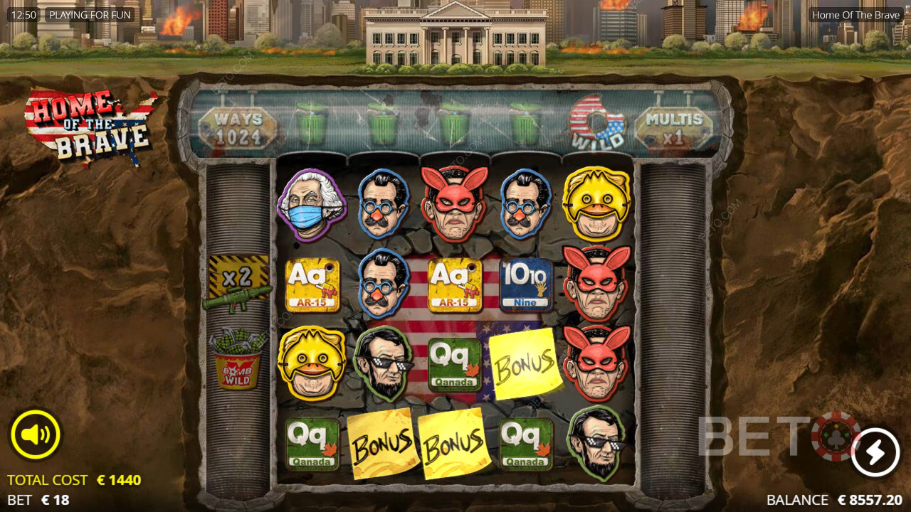 Home of the Brave Gratis Spelen