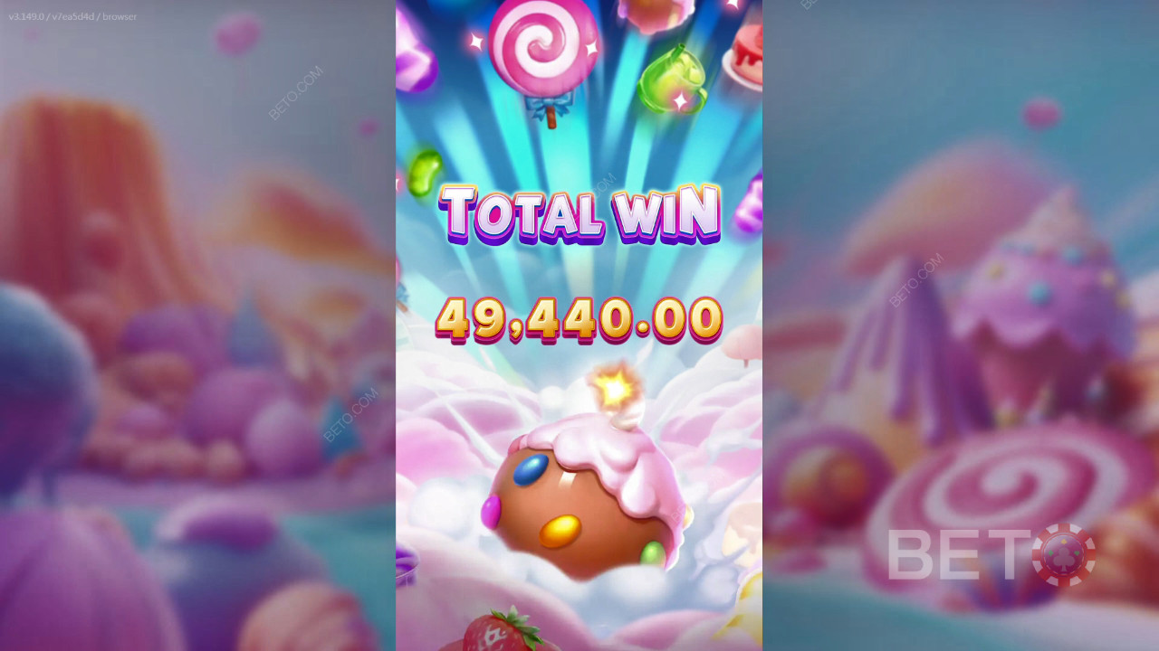 Win 25.000x je inzet in de Pop Pop Candy 1000 Slot Online!