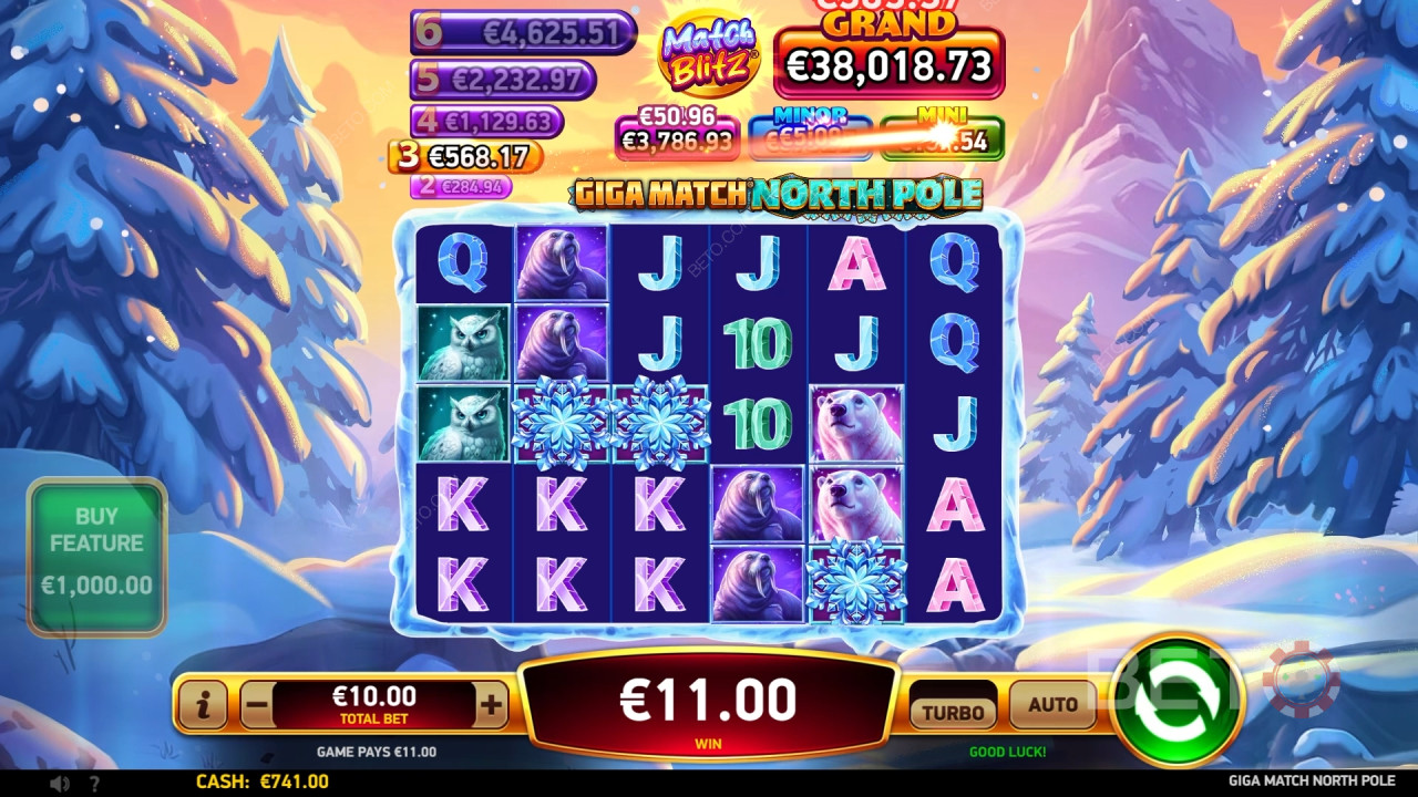 Giga Match North Pole Gratis Spelen