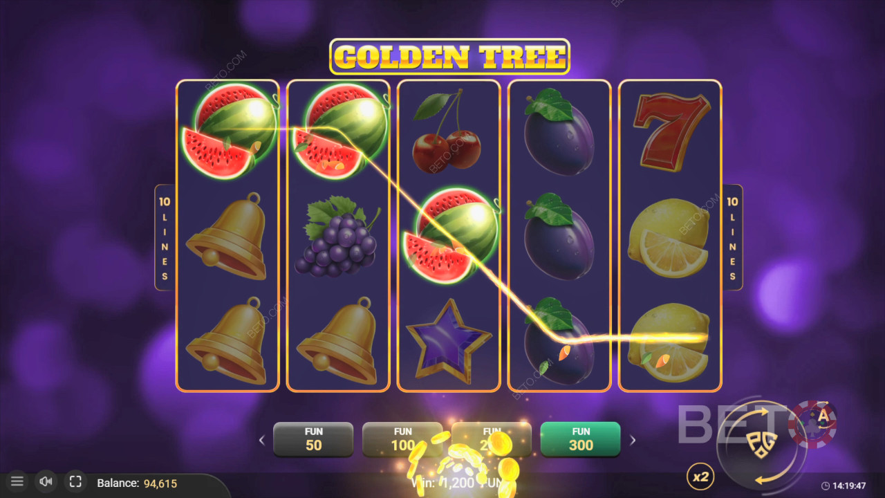 Bonusfuncties uitgelegd in Golden Tree van Pascal Gaming