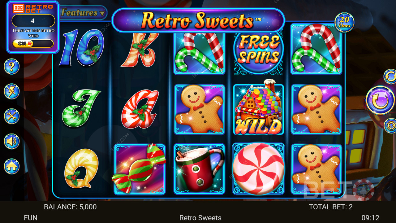 Retro Sweets Gratis Spelen