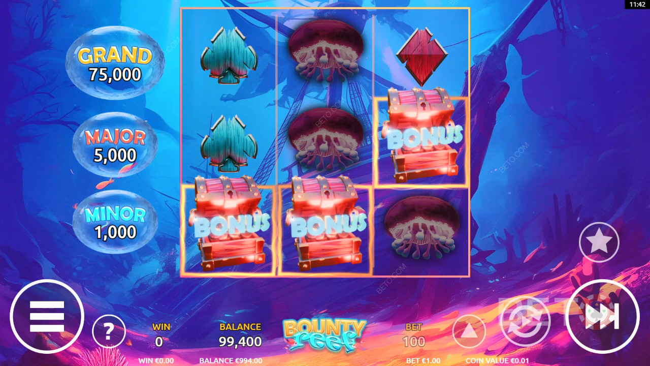 Bounty Reef Gratis Spelen