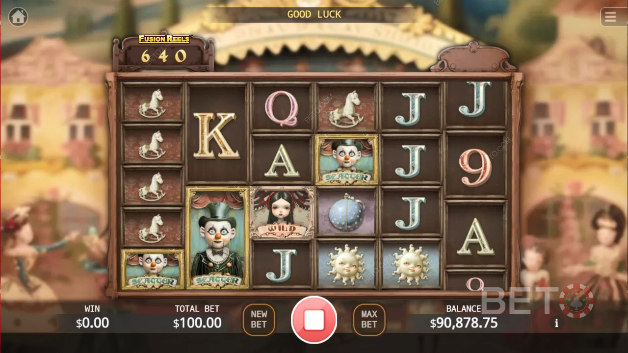 Doll Theater Fusion Reels Review door BETO Slots