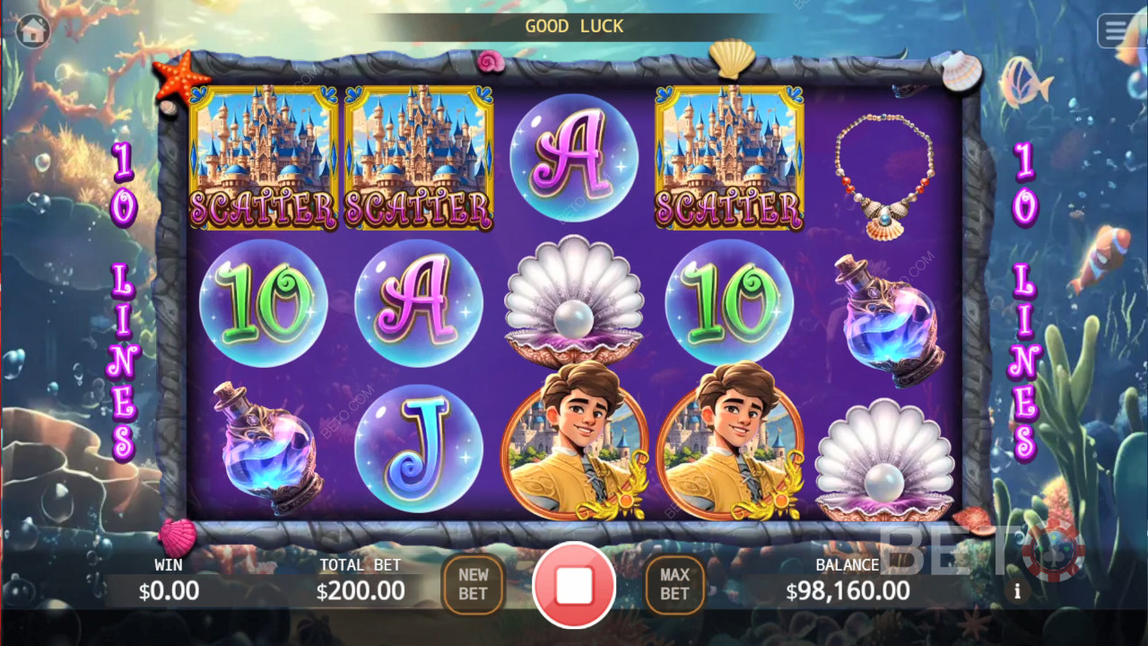 Zeemeermin prinses Review door BETO Slots