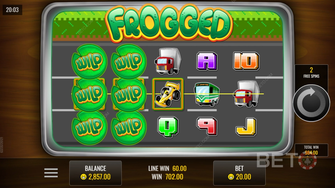 Frogged Review door BETO Slots