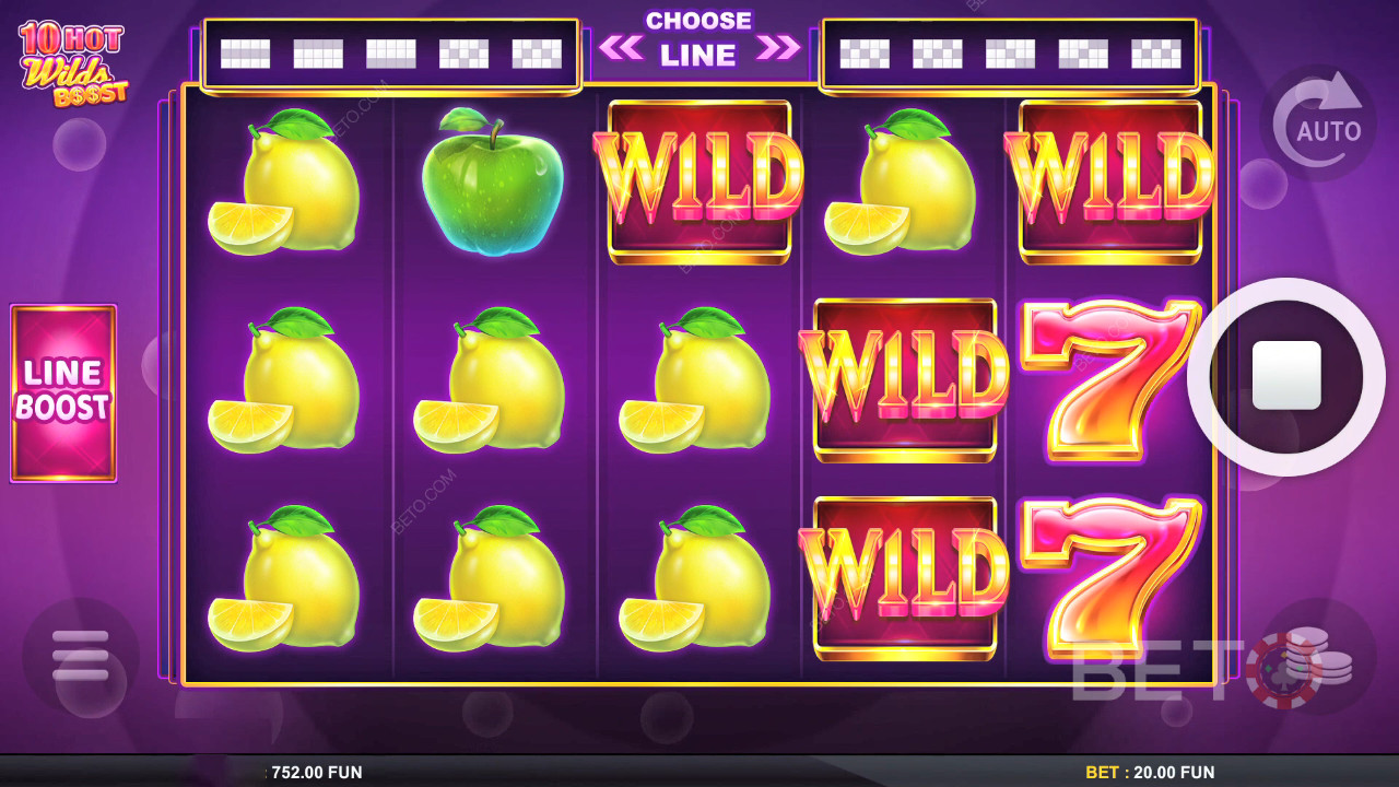 10 Hot Wilds Boost Gratis Spelen