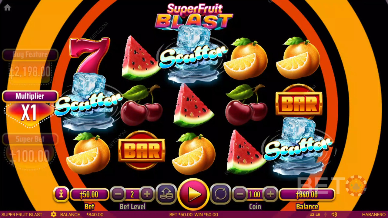 Super Fruit Blast Beoordeling door BETO Slots