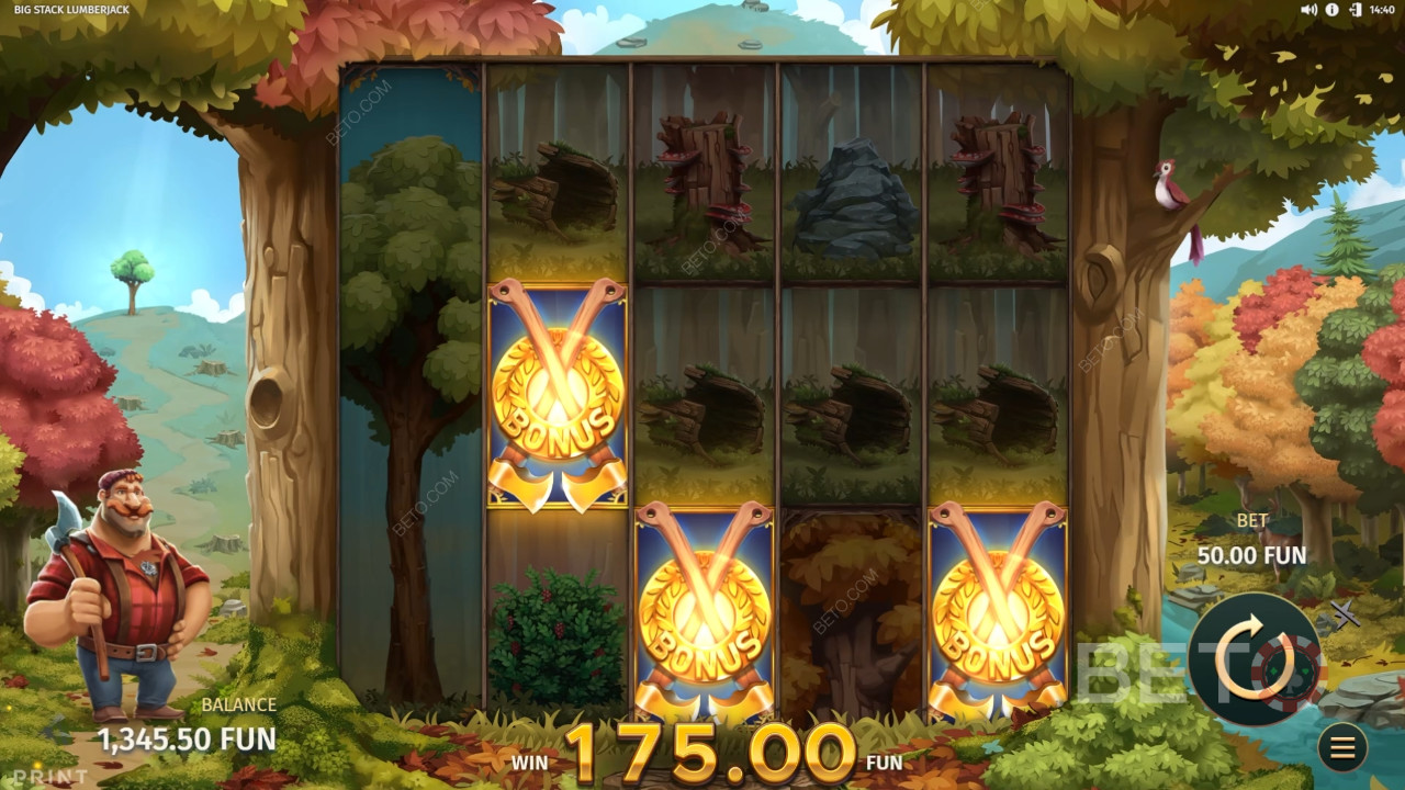 Big Stack Lumberjack Gratis Spelen
