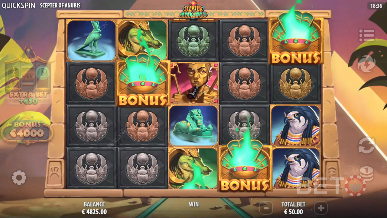 Scepter van Anubis Review door BETO Slots