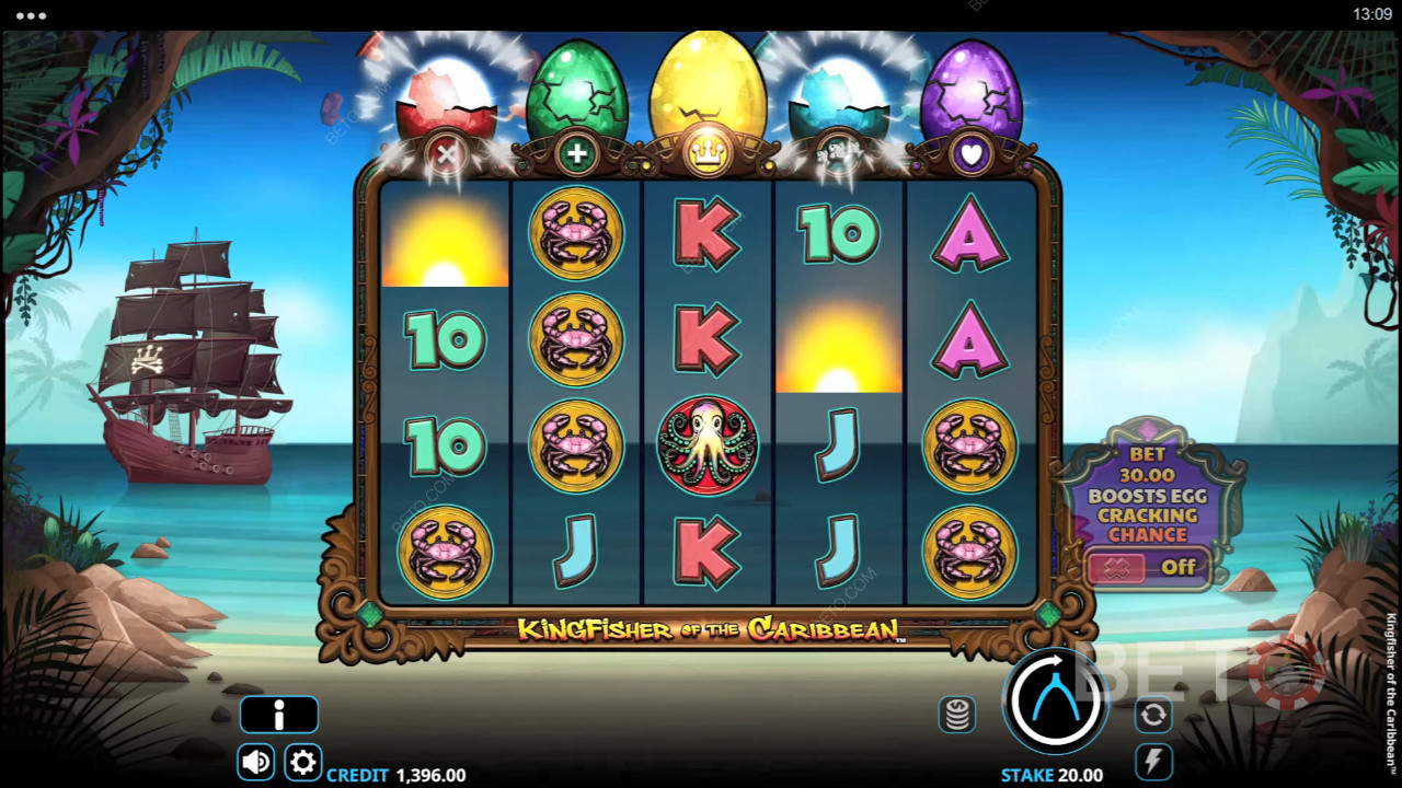 Kingfisher van de Caraïben Review door BETO Slots