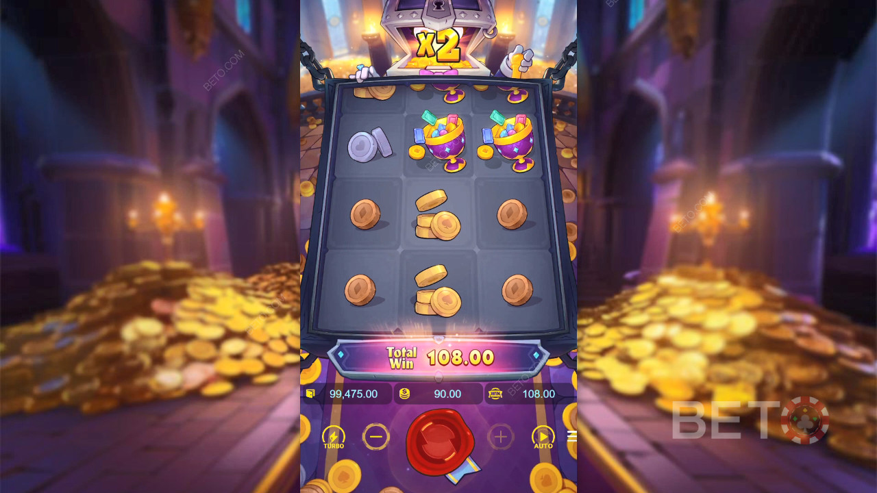 Bonusfuncties uitgelegd in Mr. Treasure