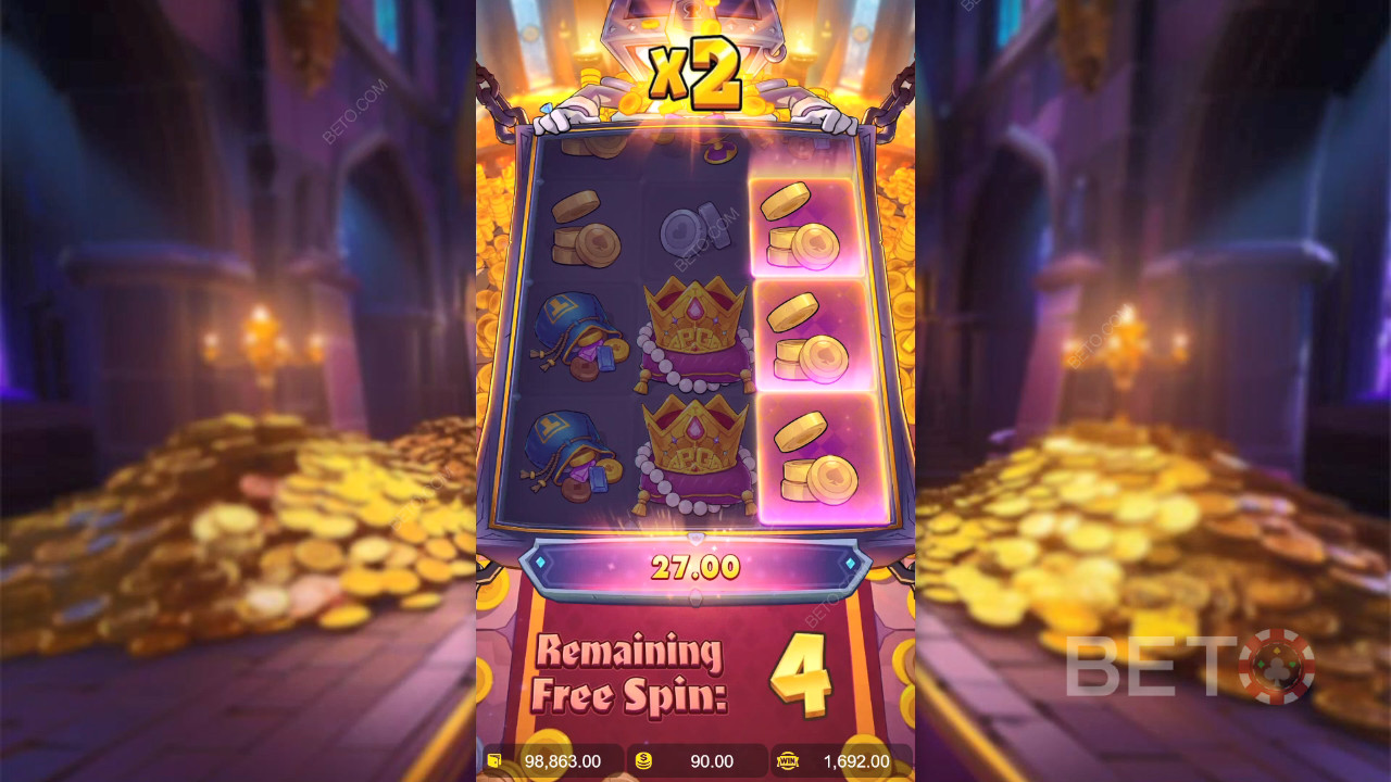 Win 5.000x je inzet in de Mr. Treasure