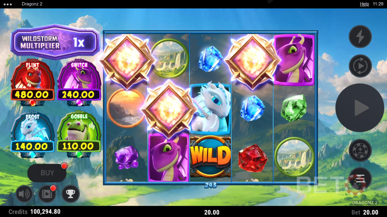 Dragonz 2 Beoordeling door BETO Slots