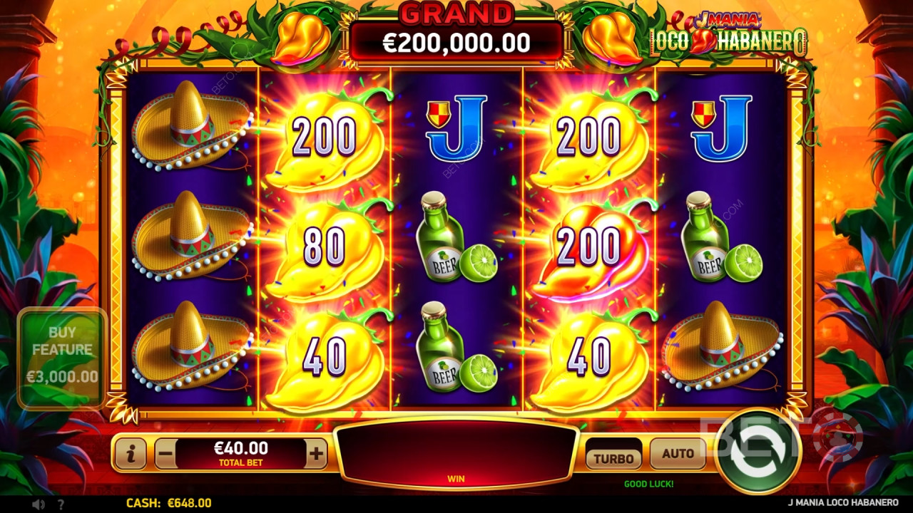 J Mania Loco Habanero Beoordeling door BETO Slots