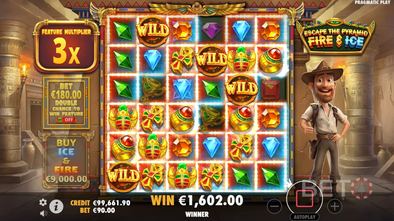 Escape the Pyramid Fire & Ice Gratis Spelen