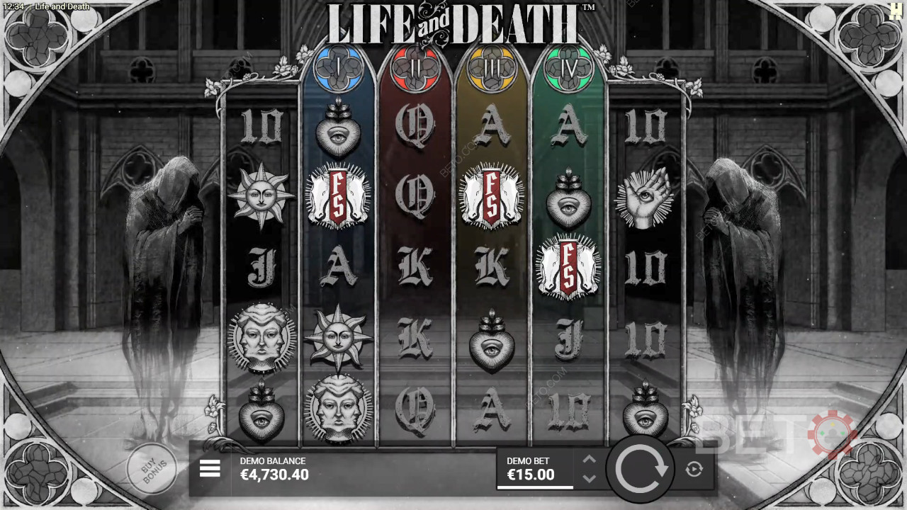 Leven en dood Review door BETO Slots