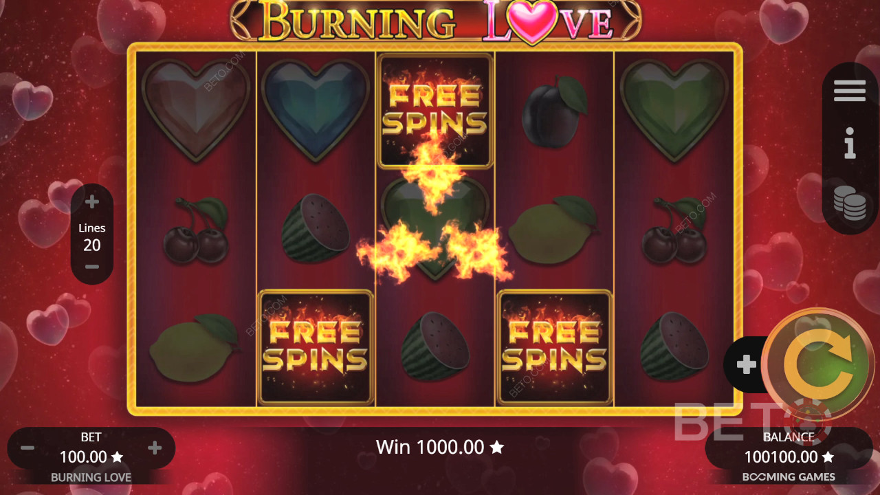 Burning Love Gratis Spelen