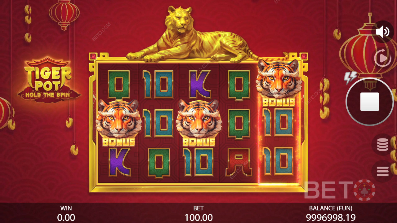 Tiger Pot: Hold The Spin Gratis Spelen