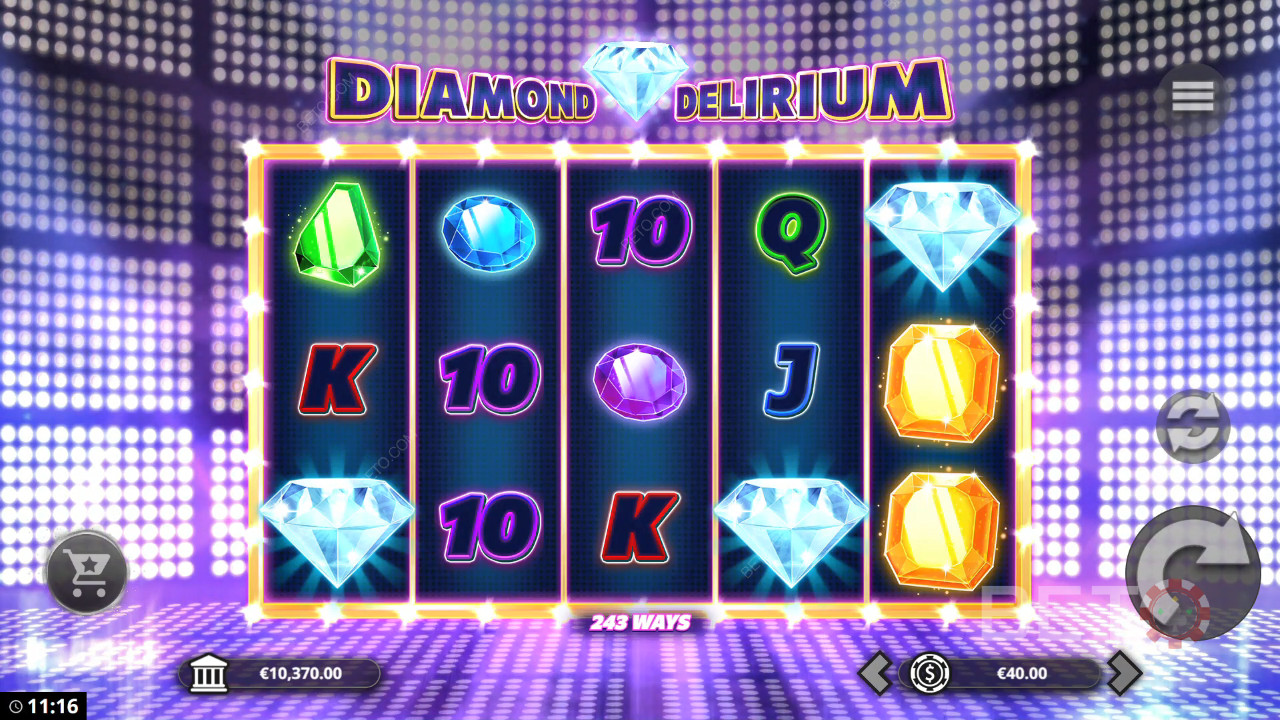 Diamond Delirium Beoordeling door BETO Slots