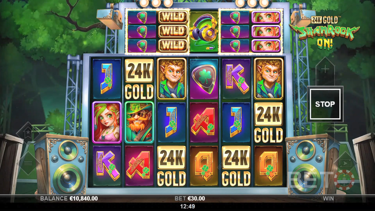 24k Gold Shamrock On! Gratis Spelen
