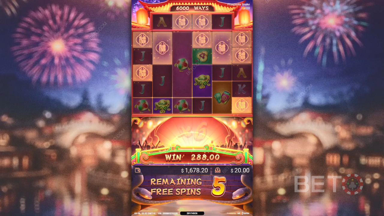 Hoe de Prosperity Snake van Nextspin te spelen