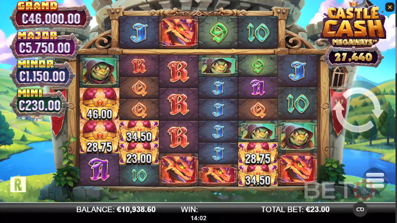 Castle Cash Megaways Gratis Spelen