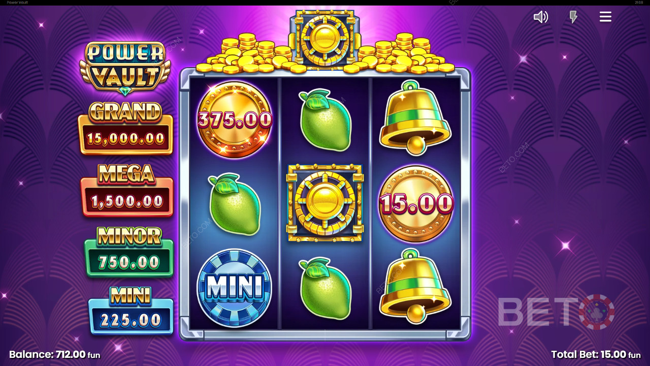Power Vault Beoordeling door BETO Slots