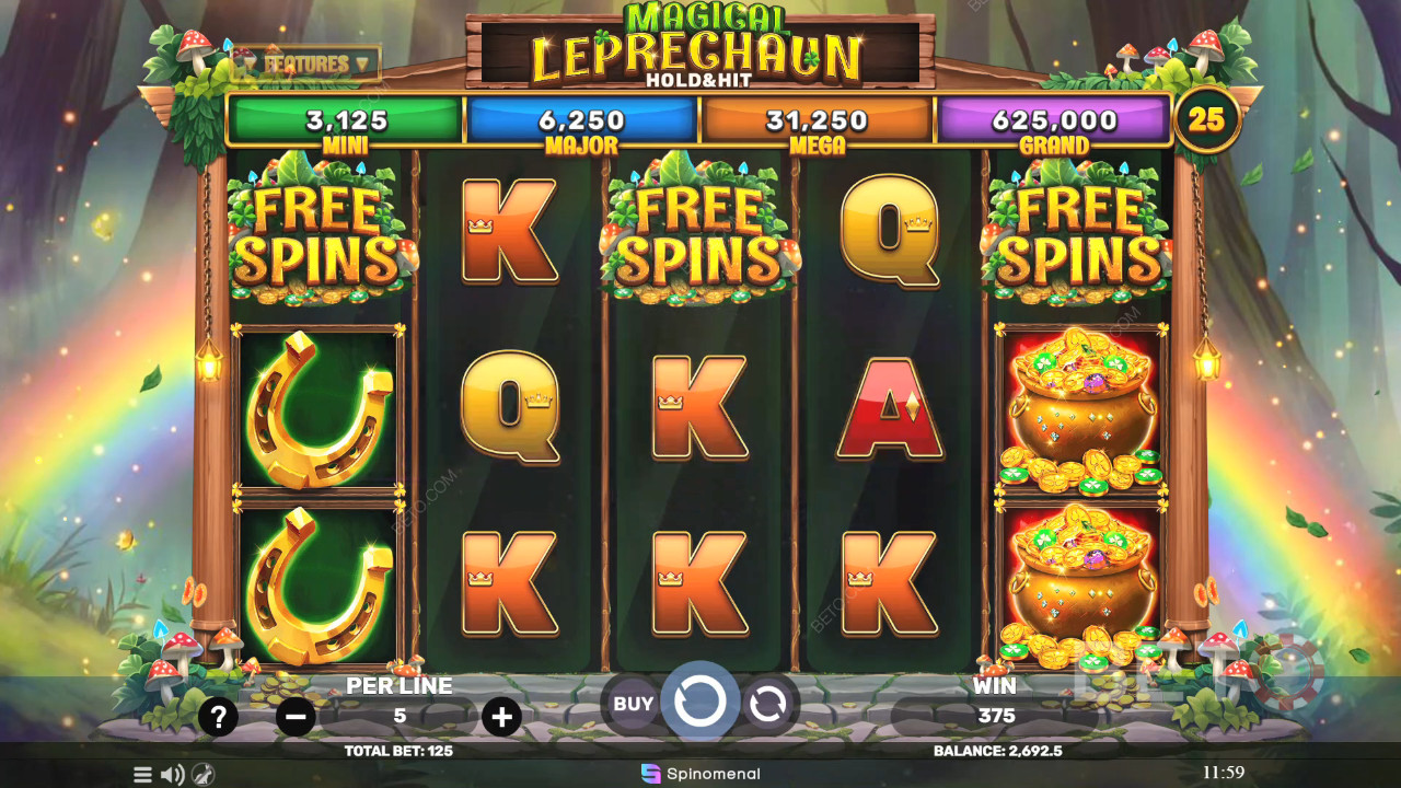 Magical Leprechaun - Hold & Hit Gratis Spelen