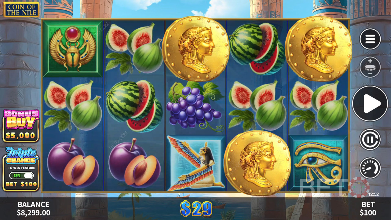 Munt van de Nijl Review door BETO Slots