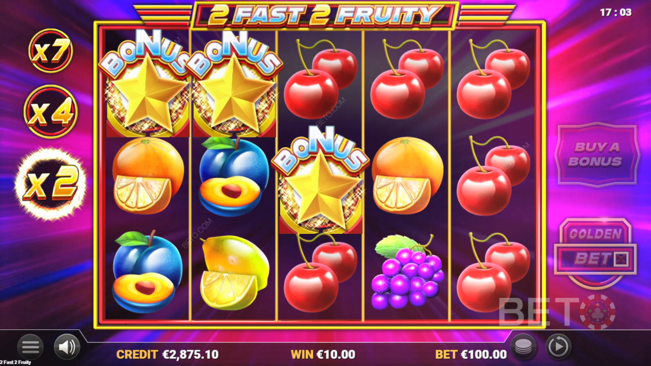 2 Fast 2 Fruity Gratis Spelen