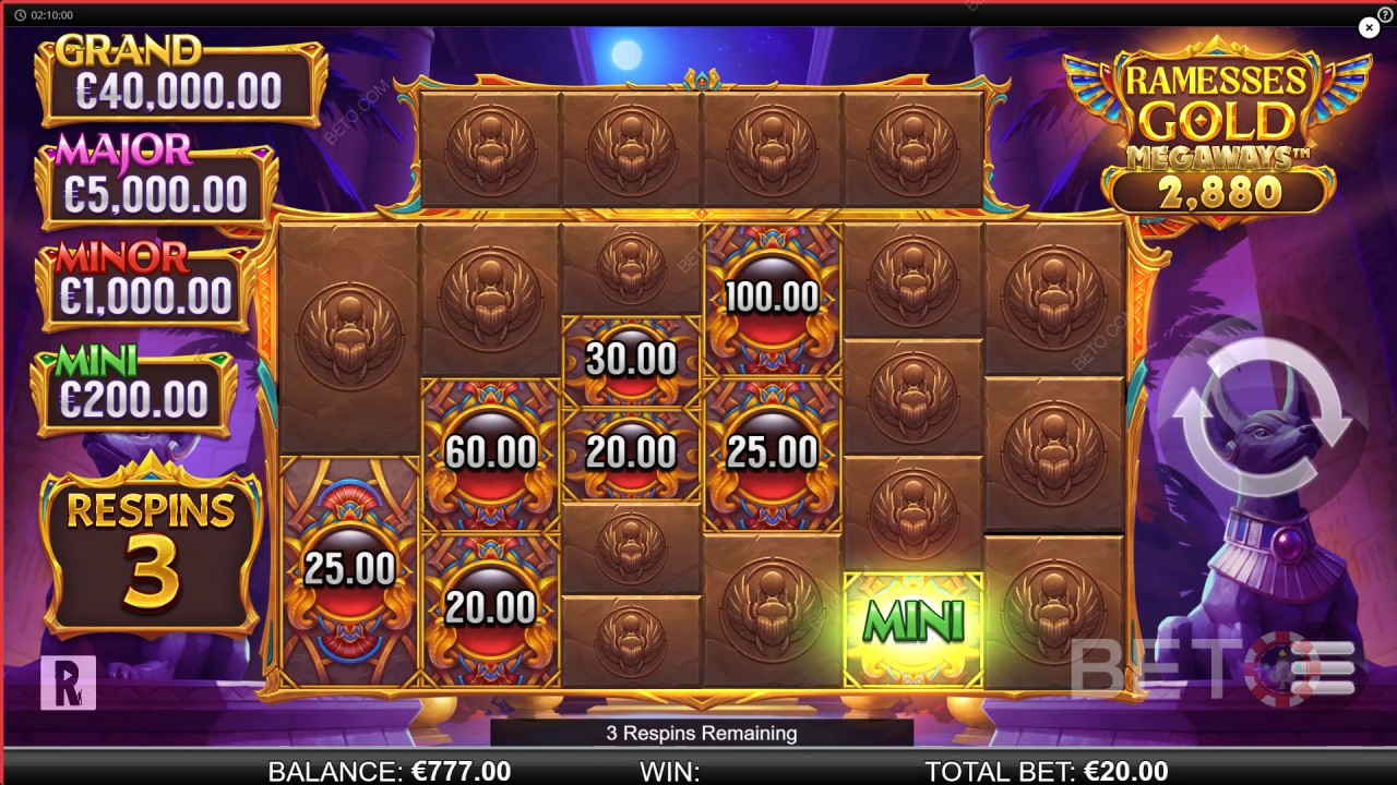 Is Ramesses Gold Megaways een goed spel?