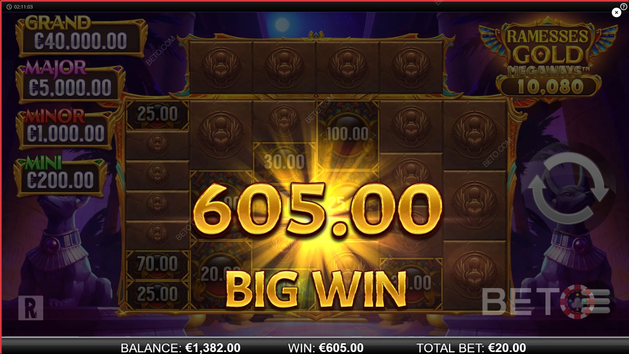 Ramesses Gold Megaways Gratis Spelen