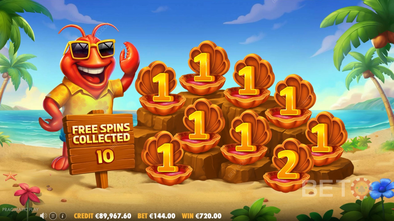 Win 4.000x je inzet in de Lobster House Online Gokkast!
