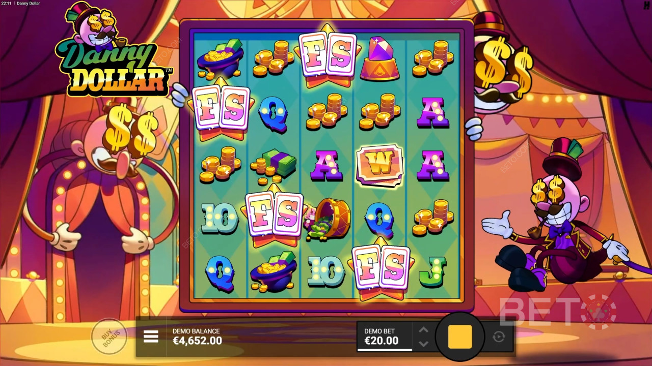 Danny Dollar Beoordeling door BETO Slots