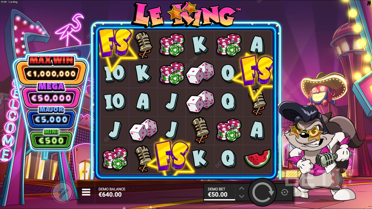 Le King Beoordeling door BETO Slots
