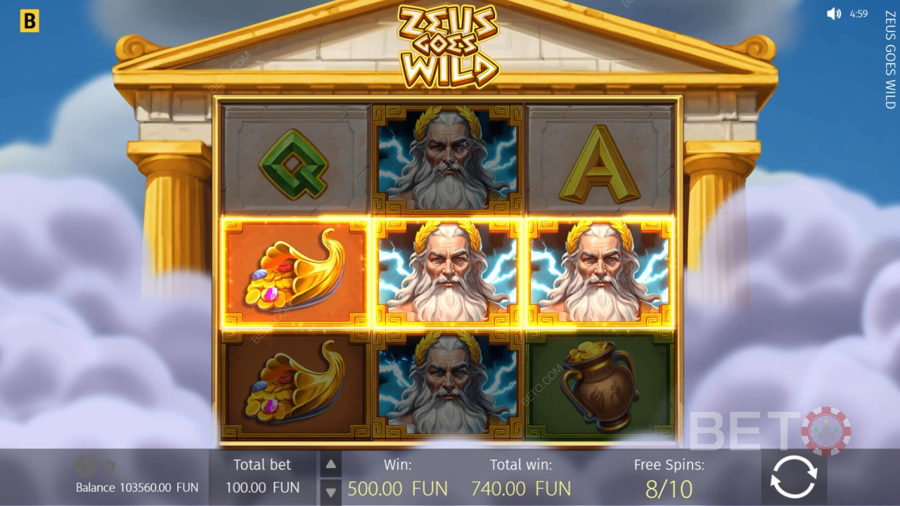 Is Zeus Goes Wild een goed spel?