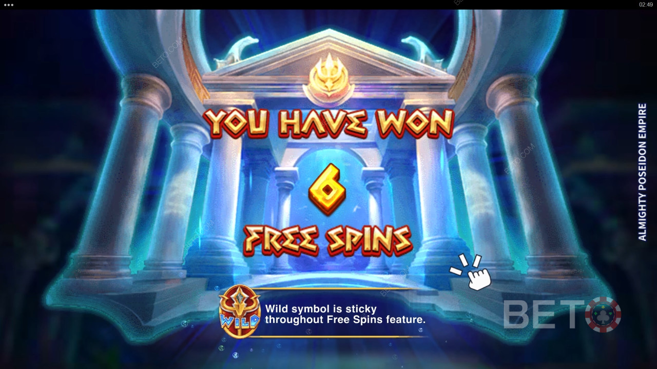 Bonusfuncties uitgelegd in Almighty Poseidon Empire door Microgaming