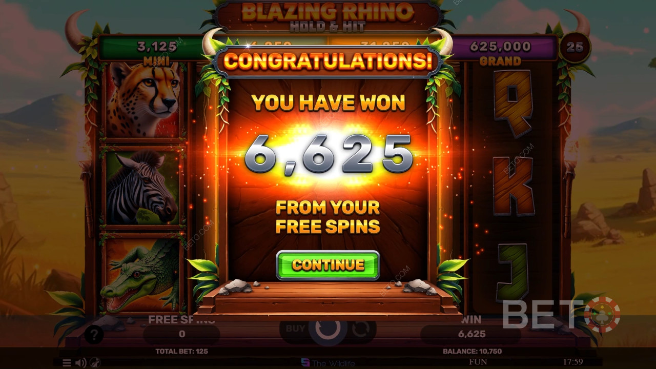 Blazing Rhino Hold & Hit: aanbevolen of niet?