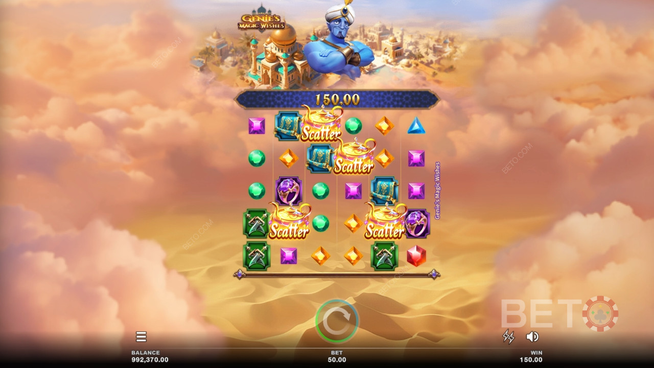 Genie's Magic Wishes Gratis Spelen