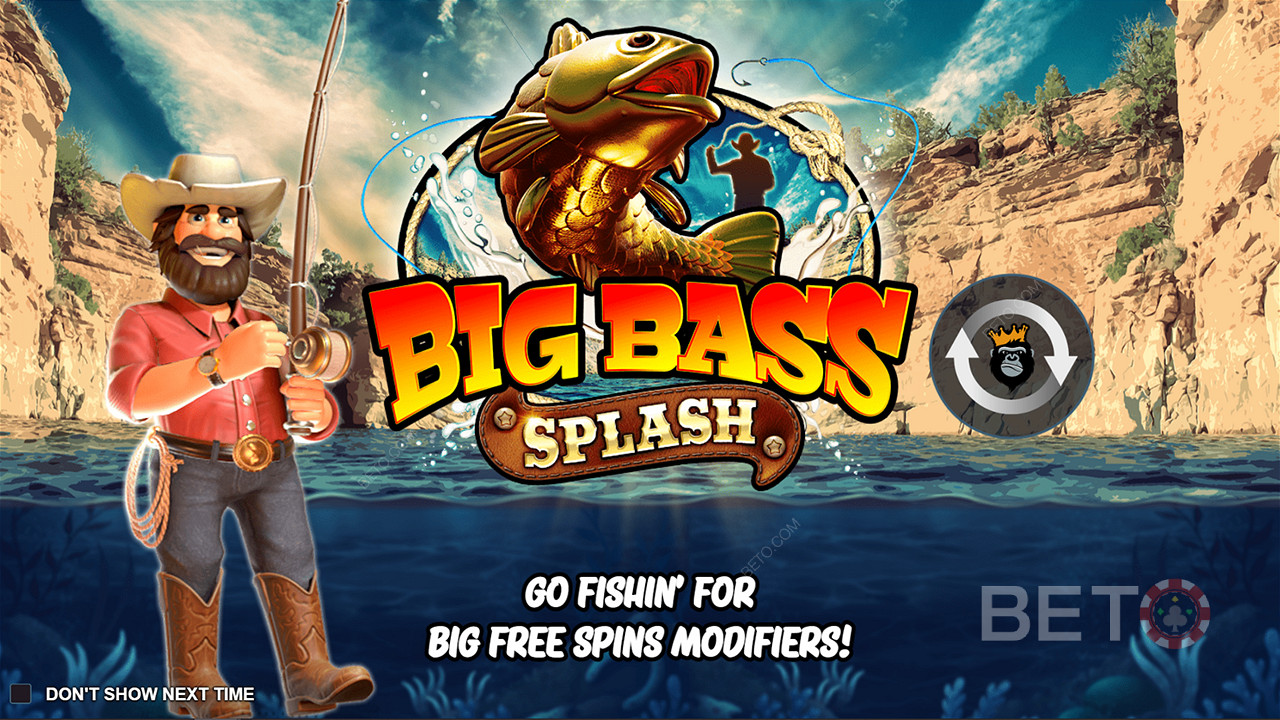 Big Bass Splash is een spannende gokkast die liefhebbers van vissen zal vermaken