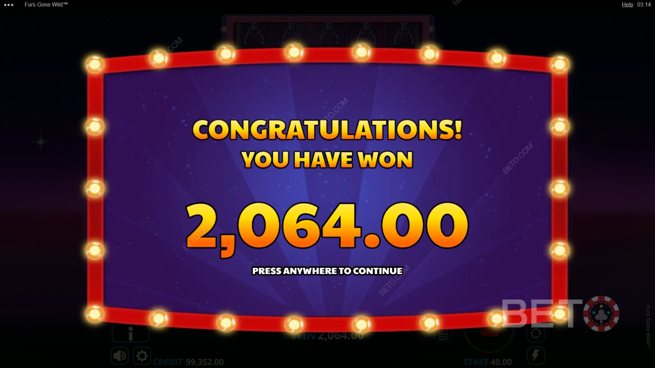 Win 6.000x je inzet in de Furs Gone Wild Online Slot!