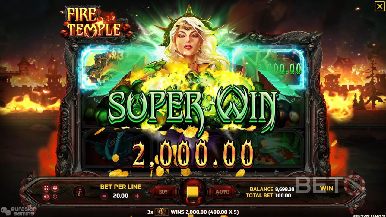 Fire Temple Review door BETO Slots