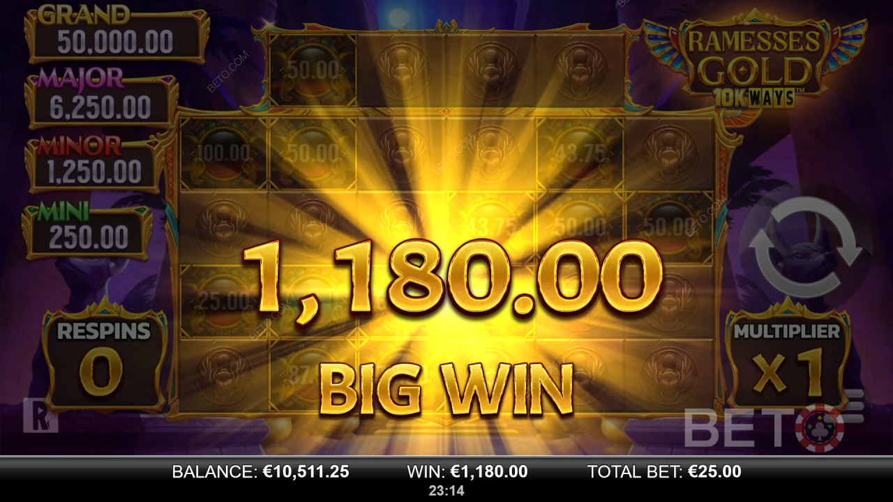 Moet je Ramesses Gold 10K Ways spelen?