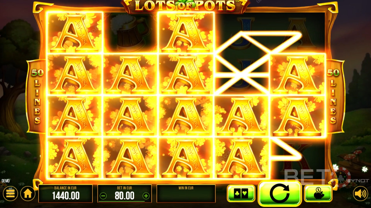 Hoe speel je SYNOT Games Lots of Pots?