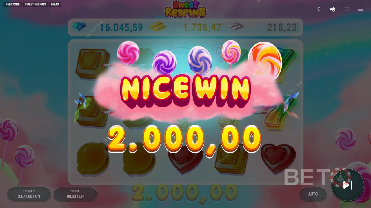 Sweet Respins Gratis Spelen