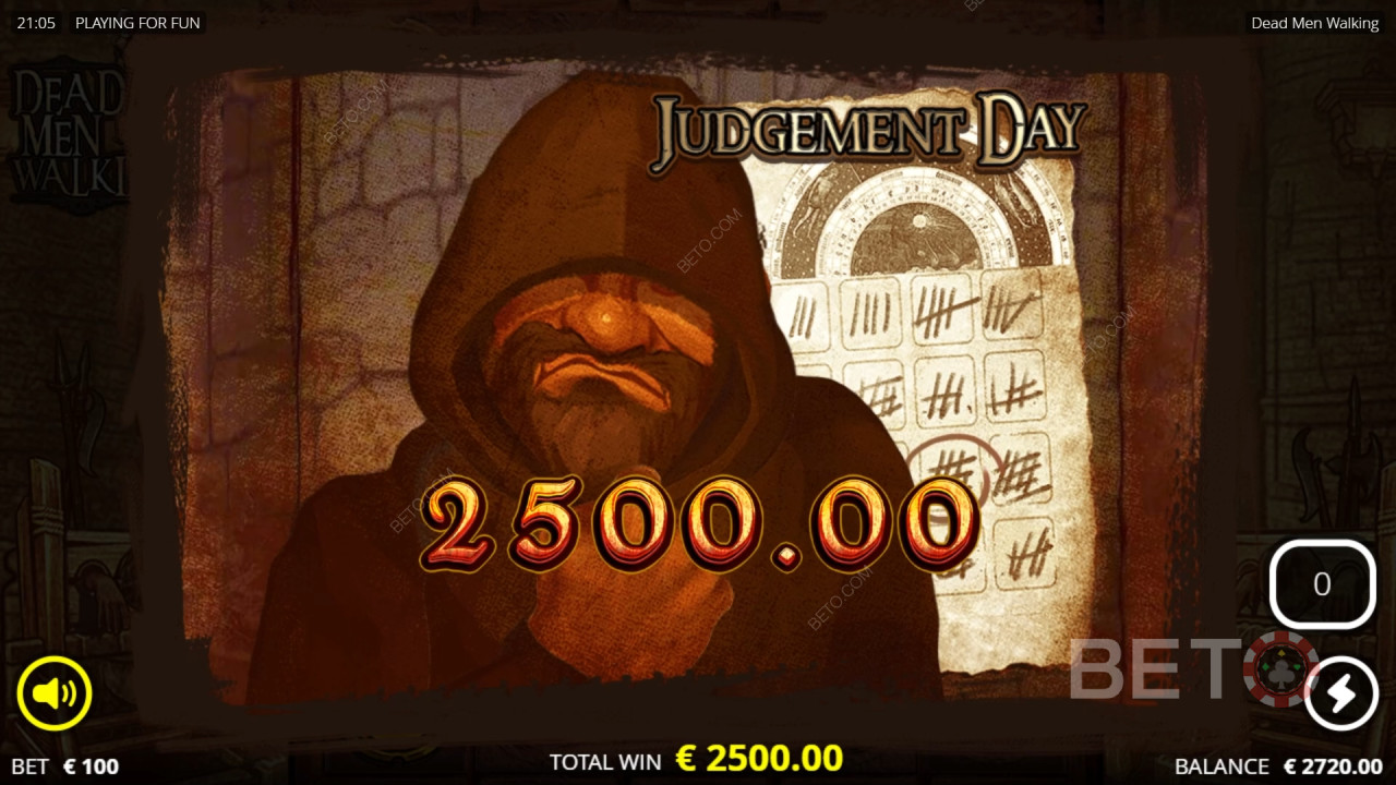 Win 25.313x je inzet in de Dead Men Walking gokkast online!